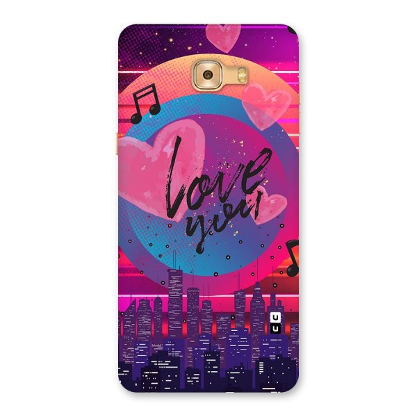 Music City Love Back Case for Galaxy C9 Pro