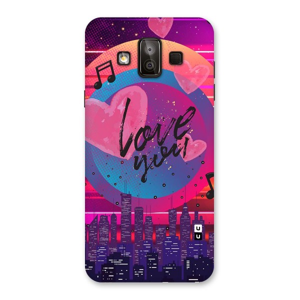 Music City Love Back Case for Galaxy J7 Duo