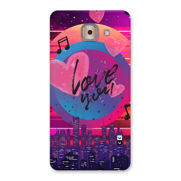 Music City Love Back Case for Galaxy J7 Max