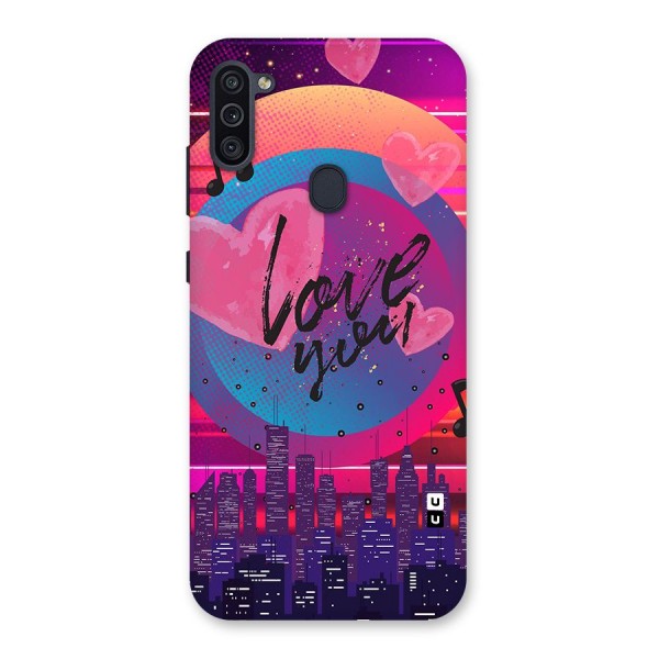 Music City Love Back Case for Galaxy M11