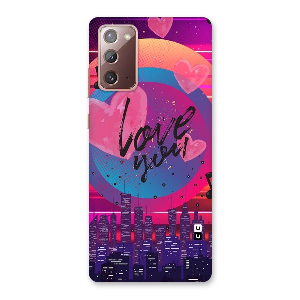 Music City Love Back Case for Galaxy Note 20