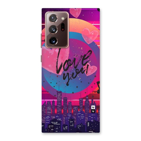 Music City Love Back Case for Galaxy Note 20 Ultra