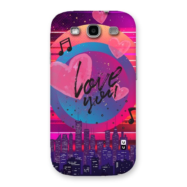 Music City Love Back Case for Galaxy S3 Neo