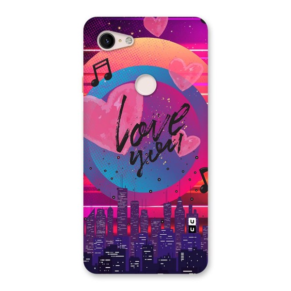 Music City Love Back Case for Google Pixel 3 XL