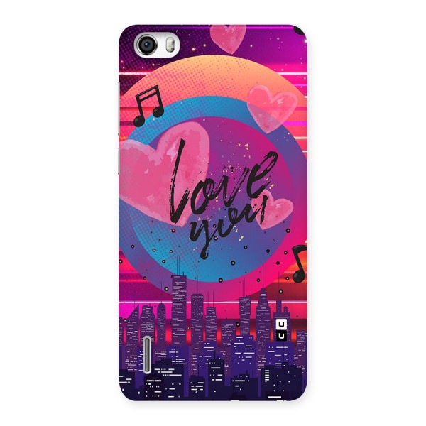 Music City Love Back Case for Honor 6