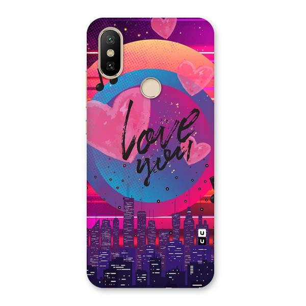 Music City Love Back Case for Mi A2