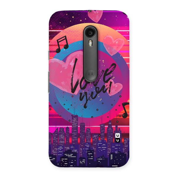 Music City Love Back Case for Moto G3