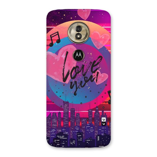 Music City Love Back Case for Moto G6 Play