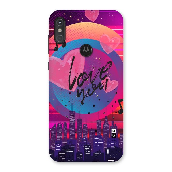 Music City Love Back Case for Motorola One Power