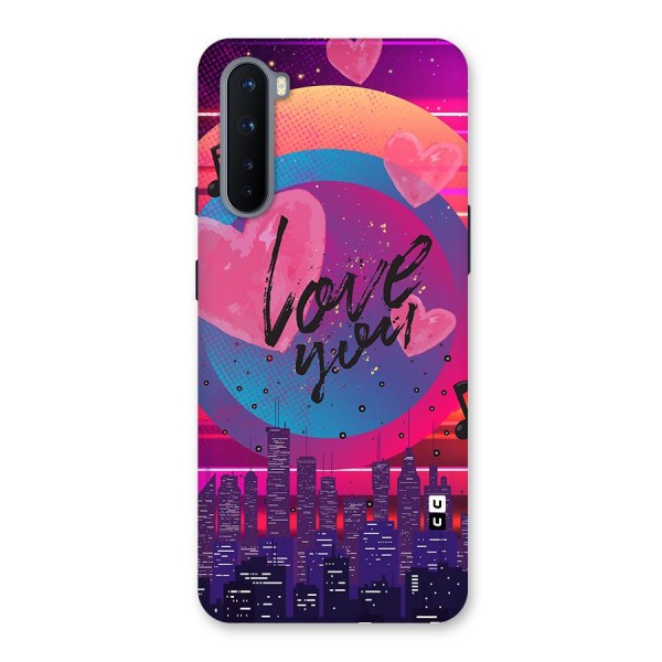 Music City Love Back Case for OnePlus Nord