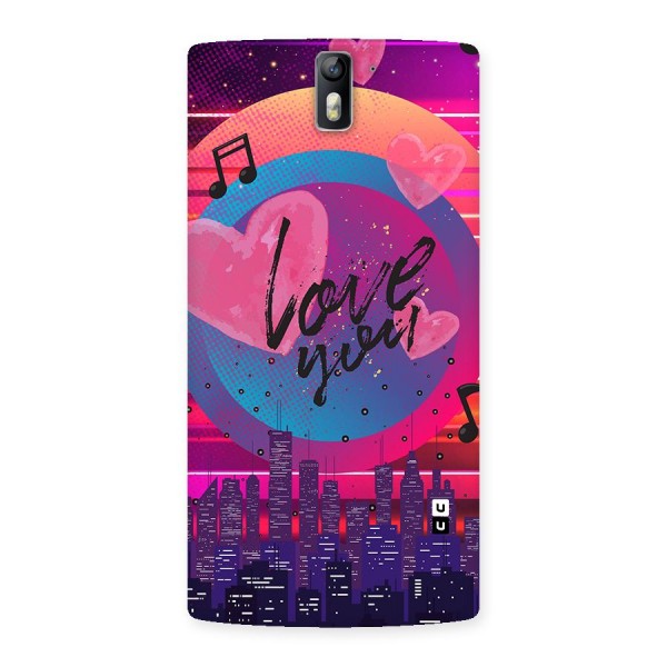 Music City Love Back Case for One Plus One