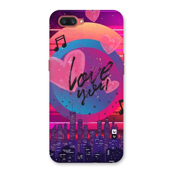 Music City Love Back Case for Oppo A3s