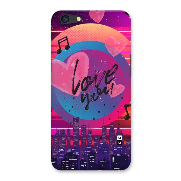 Music City Love Back Case for Oppo A71