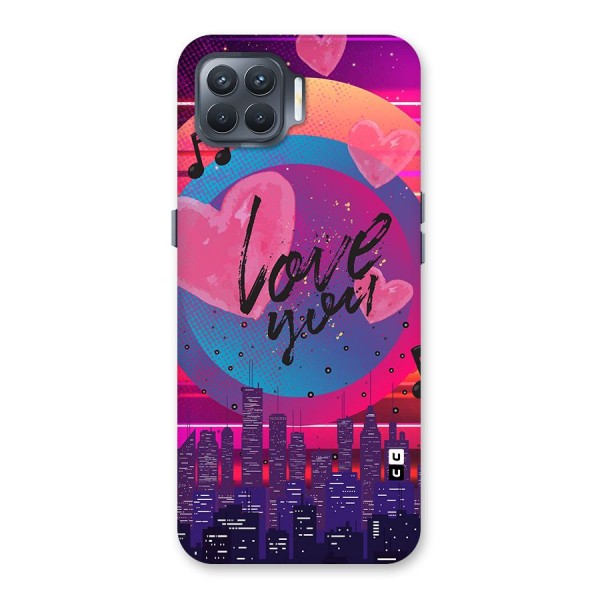 Music City Love Back Case for Oppo F17 Pro