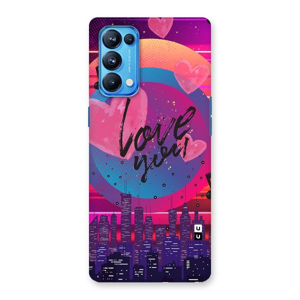 Music City Love Back Case for Oppo Reno5 Pro 5G