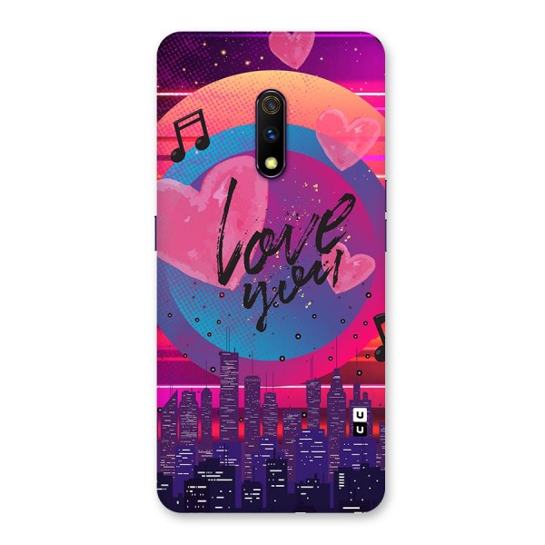 Music City Love Back Case for Realme X