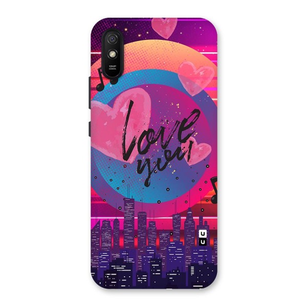 Music City Love Back Case for Redmi 9A