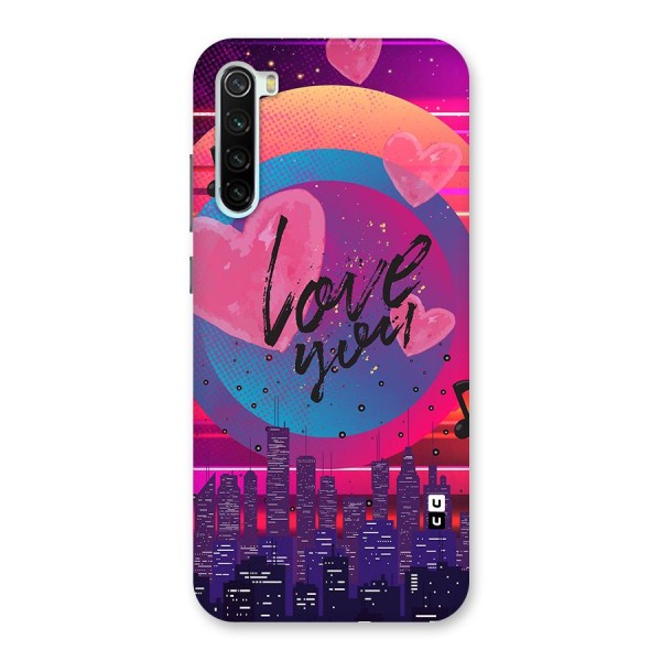 Music City Love Back Case for Redmi Note 8