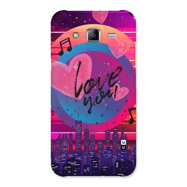 Music City Love Back Case for Samsung Galaxy J5