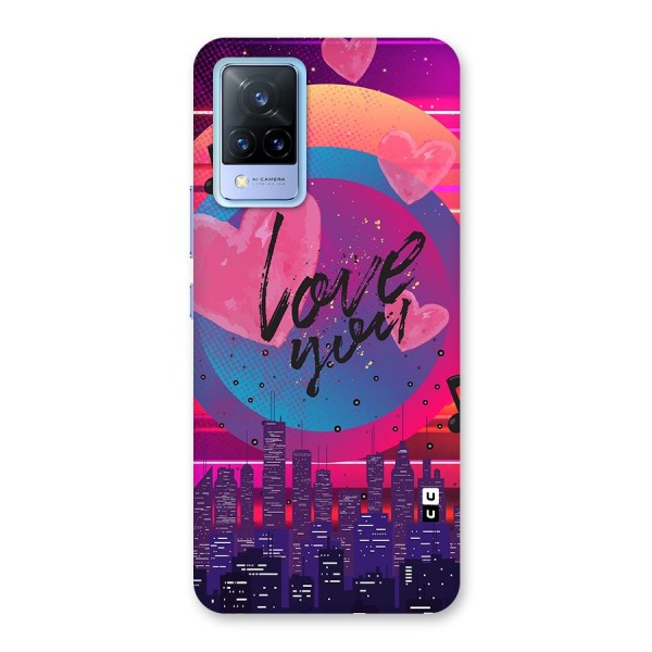 Music City Love Back Case for Vivo V21 5G