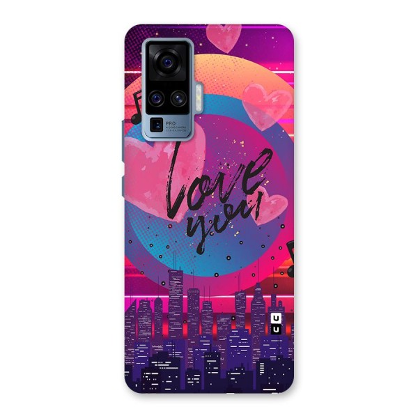 Music City Love Back Case for Vivo X50 Pro