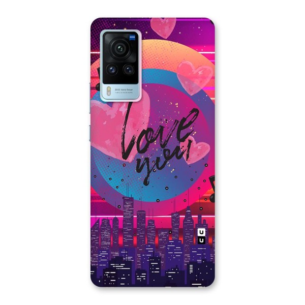 Music City Love Back Case for Vivo X60 Pro