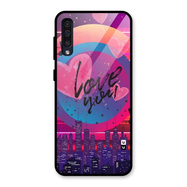 Music City Love Glass Back Case for Galaxy A50s