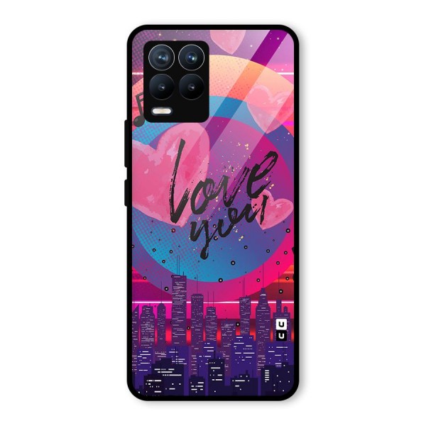 Music City Love Glass Back Case for Realme 8 Pro