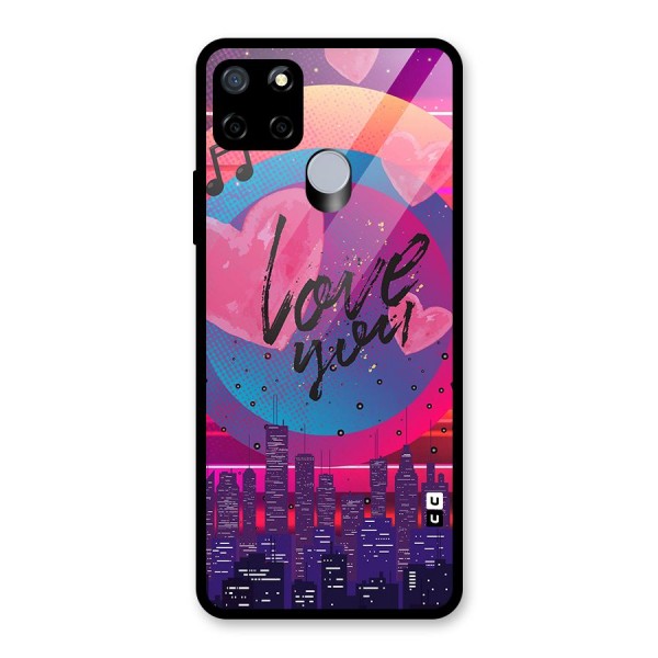 Music City Love Glass Back Case for Realme C12