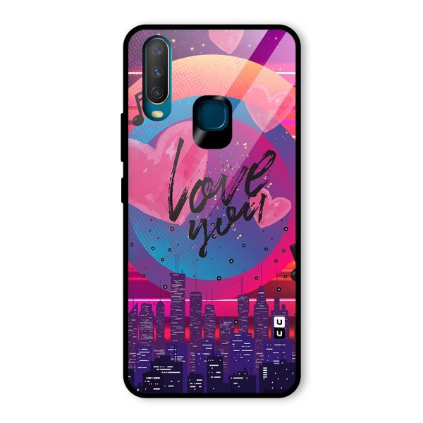 Music City Love Glass Back Case for Vivo Y12