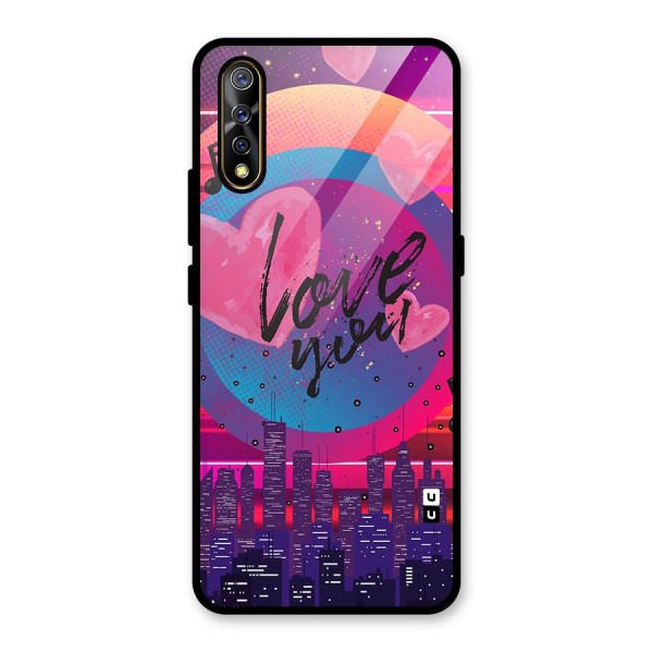 Music City Love Glass Back Case for Vivo Z1x