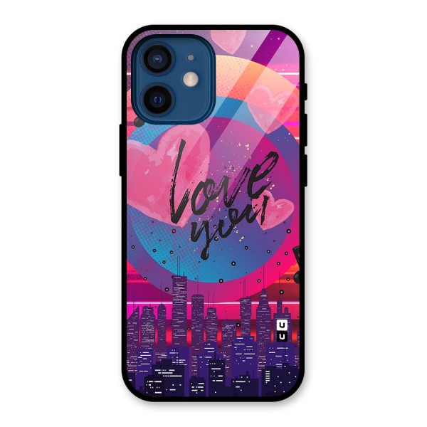 Music City Love Glass Back Case for iPhone 12 Mini