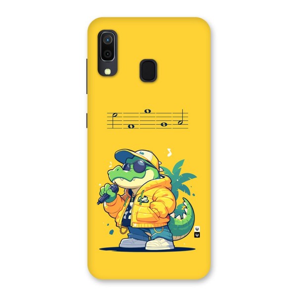 Music Gator Back Case for Galaxy A20