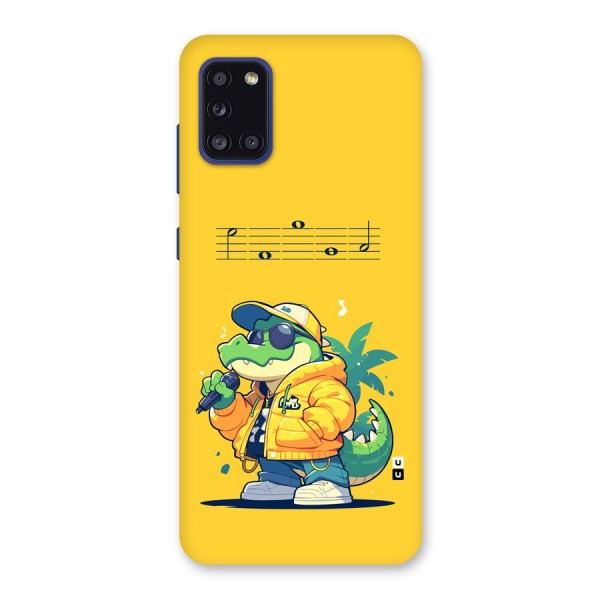 Music Gator Back Case for Galaxy A31