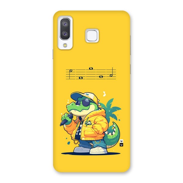 Music Gator Back Case for Galaxy A8 Star