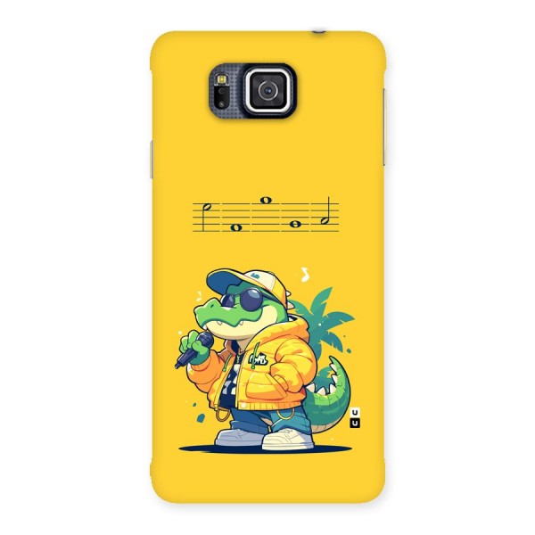 Music Gator Back Case for Galaxy Alpha