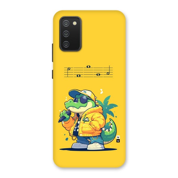 Music Gator Back Case for Galaxy F02s