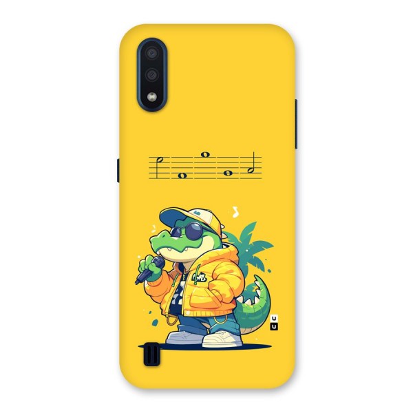 Music Gator Back Case for Galaxy M01