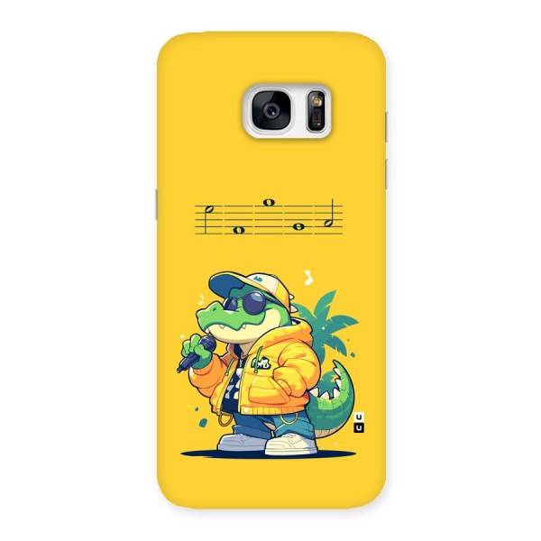 Music Gator Back Case for Galaxy S7 Edge