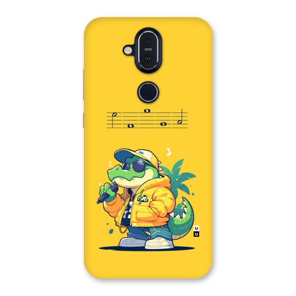 Music Gator Back Case for Nokia 8.1