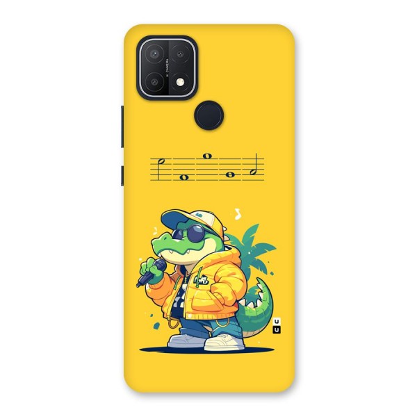 Music Gator Back Case for Oppo A15s