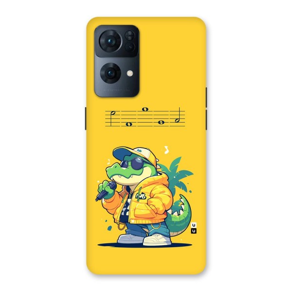 Music Gator Back Case for Oppo Reno7 Pro 5G