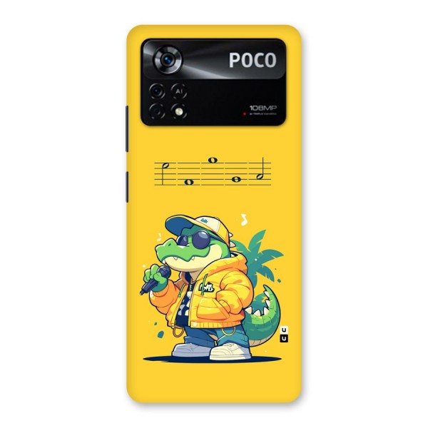 Music Gator Back Case for Poco X4 Pro 5G