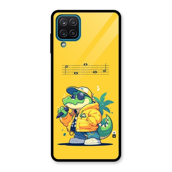 Music Gator Glass Back Case for Galaxy A12