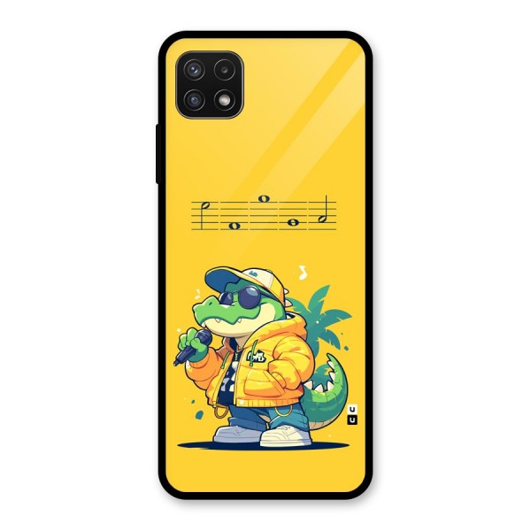 Music Gator Glass Back Case for Galaxy A22 5G