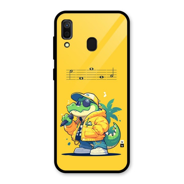 Music Gator Glass Back Case for Galaxy A30