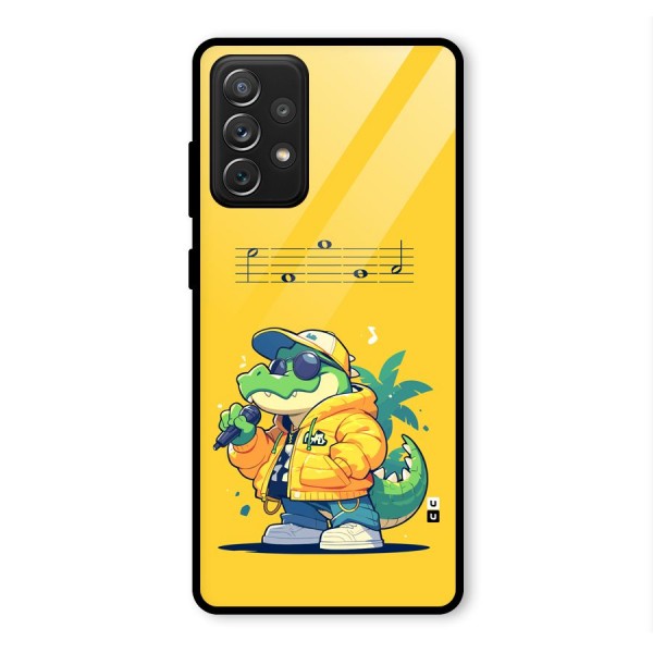 Music Gator Glass Back Case for Galaxy A72