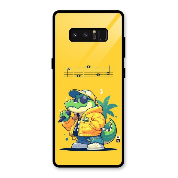 Music Gator Glass Back Case for Galaxy Note 8