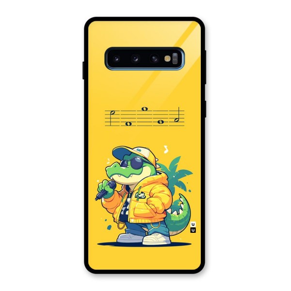 Music Gator Glass Back Case for Galaxy S10