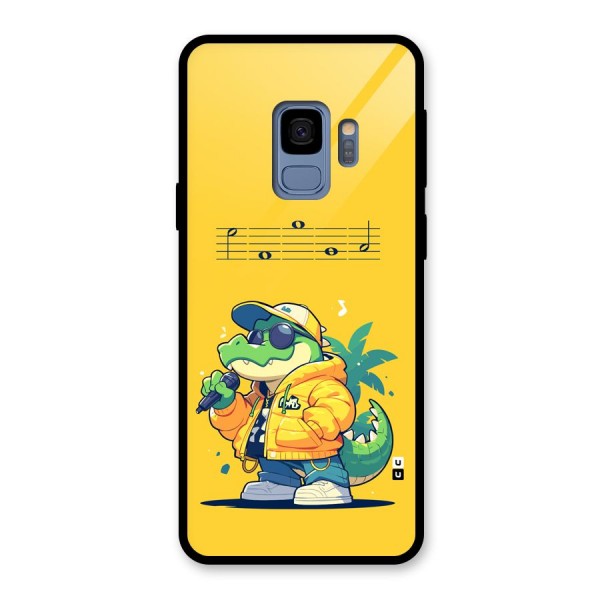 Music Gator Glass Back Case for Galaxy S9